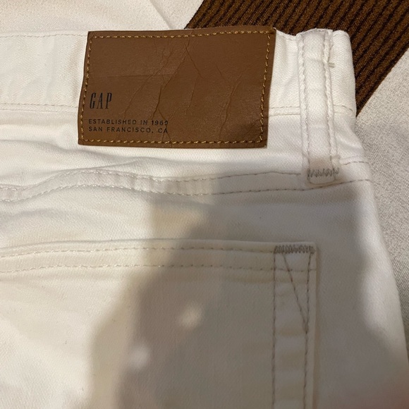 GAP Men’s Slim White Jeans - Picture 5 of 6